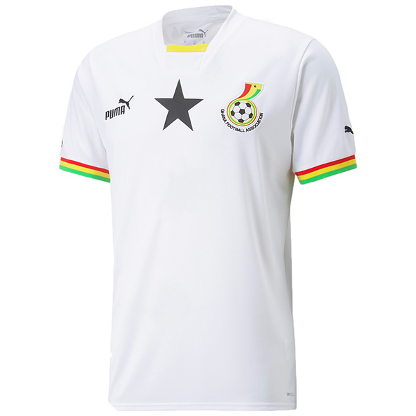 Ghana home jersey soccer uniform men's first football kit sports tops shirt 2022